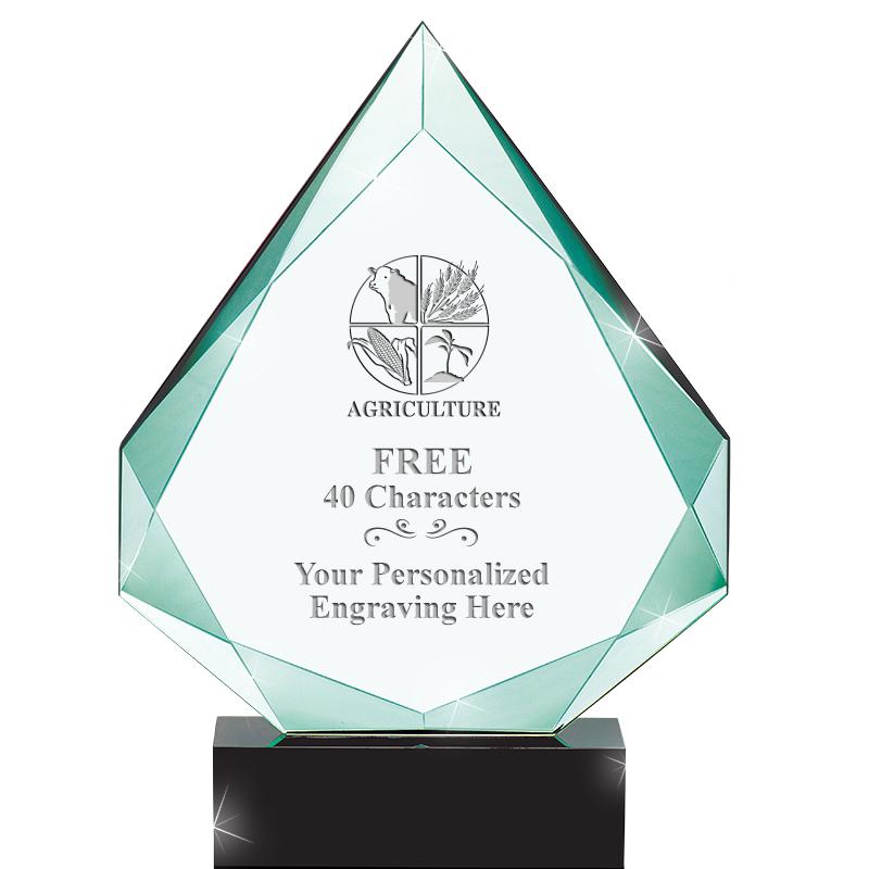 9" LEGACY JADE CRYSTAL