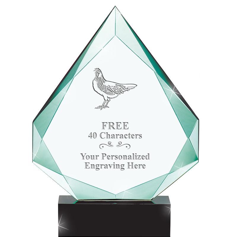 9" LEGACY JADE CRYSTAL