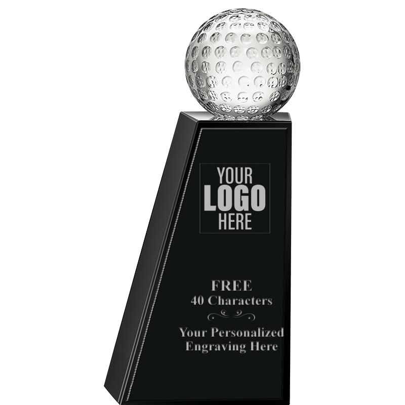 8" MONUMENTAL GOLF CRYSTAL