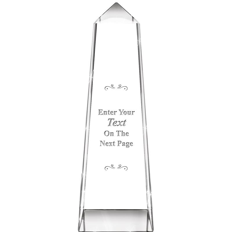 7" CRYSTAL SUMMIT MONUMENT