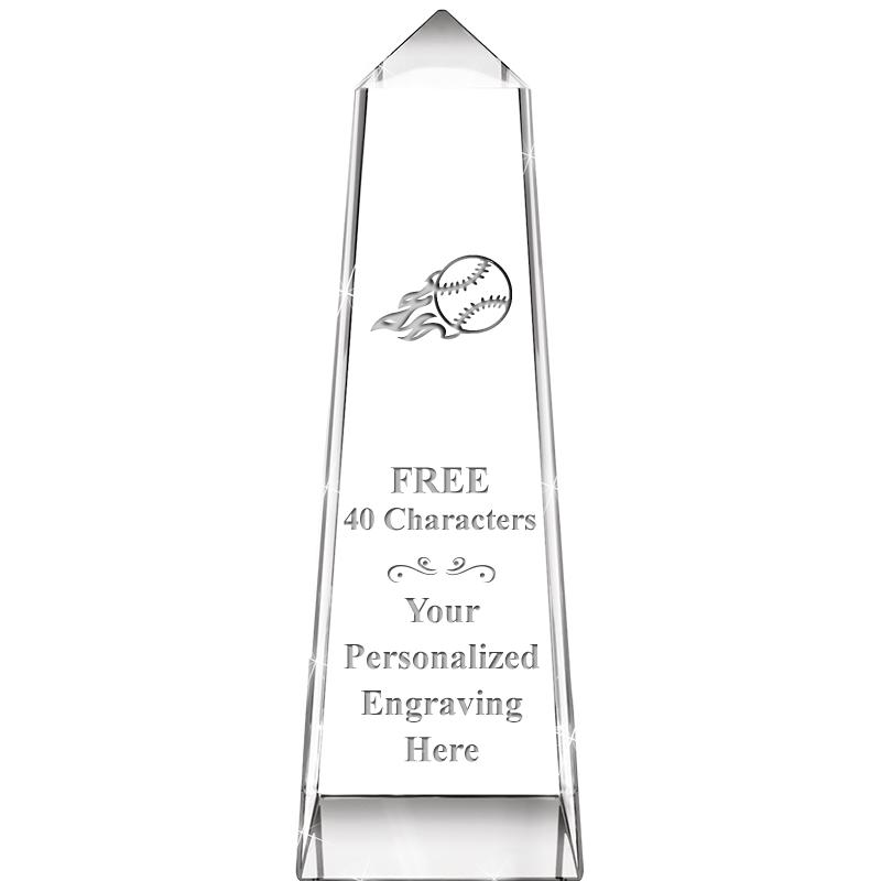 7" CRYSTAL SUMMIT MONUMENT