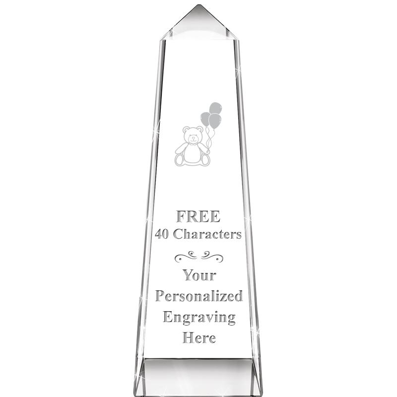 7" CRYSTAL SUMMIT MONUMENT