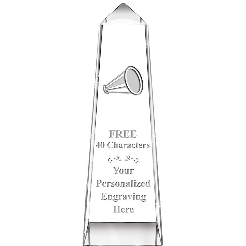 7" CRYSTAL SUMMIT MONUMENT