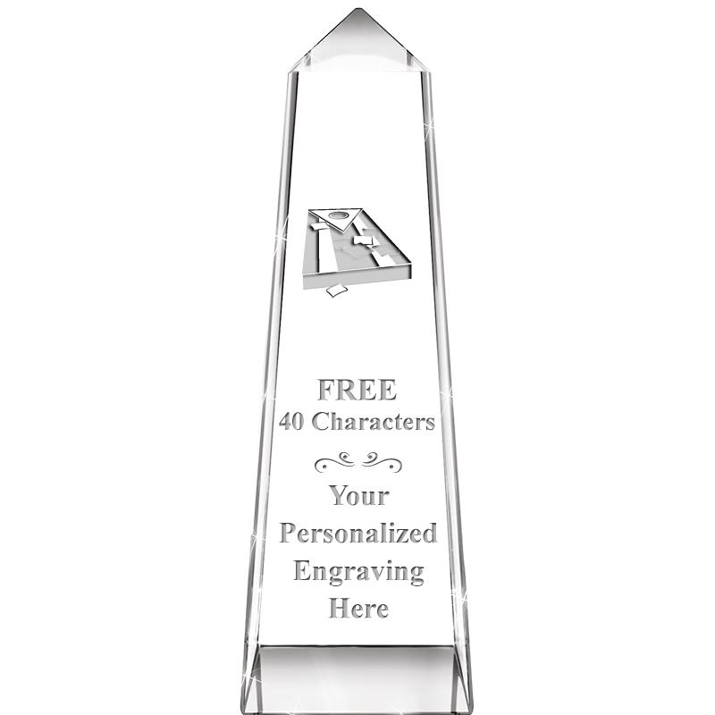 7" CRYSTAL SUMMIT MONUMENT