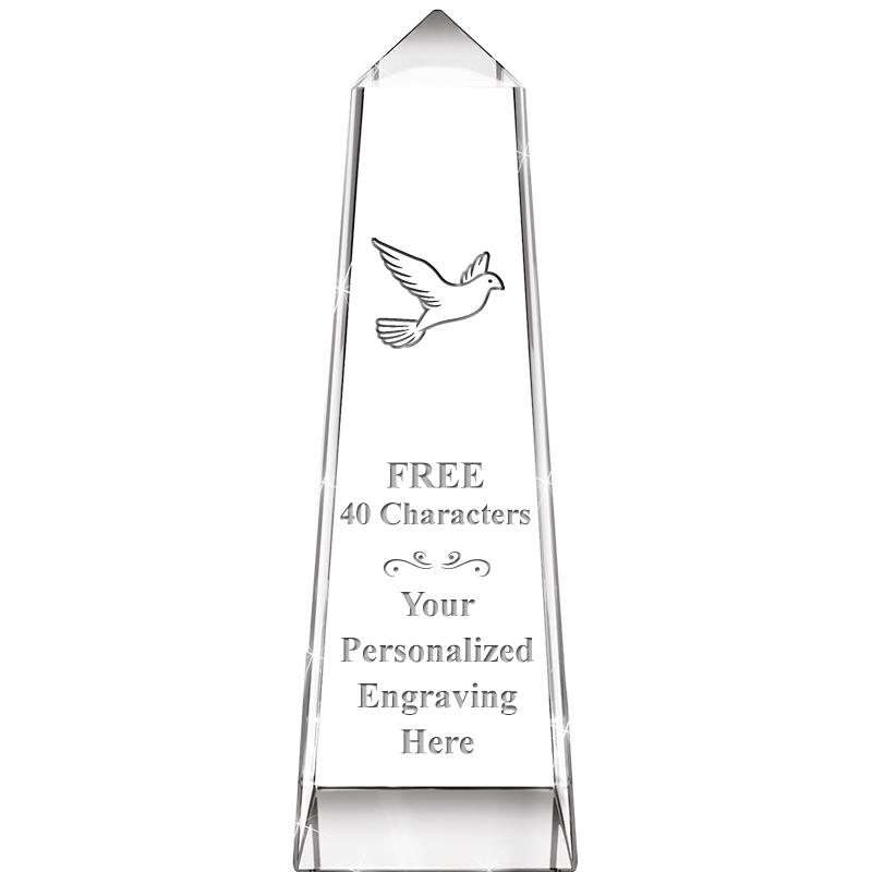 7" CRYSTAL SUMMIT MONUMENT