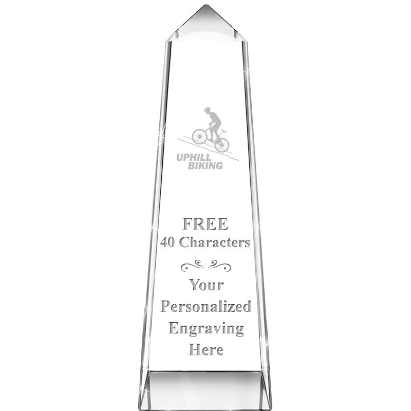 7" CRYSTAL SUMMIT MONUMENT