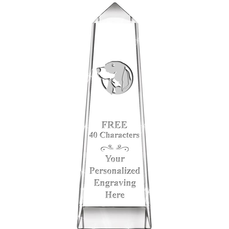 7" CRYSTAL SUMMIT MONUMENT