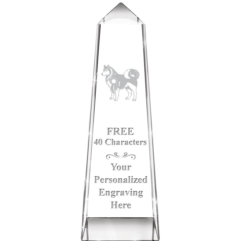 7" CRYSTAL SUMMIT MONUMENT