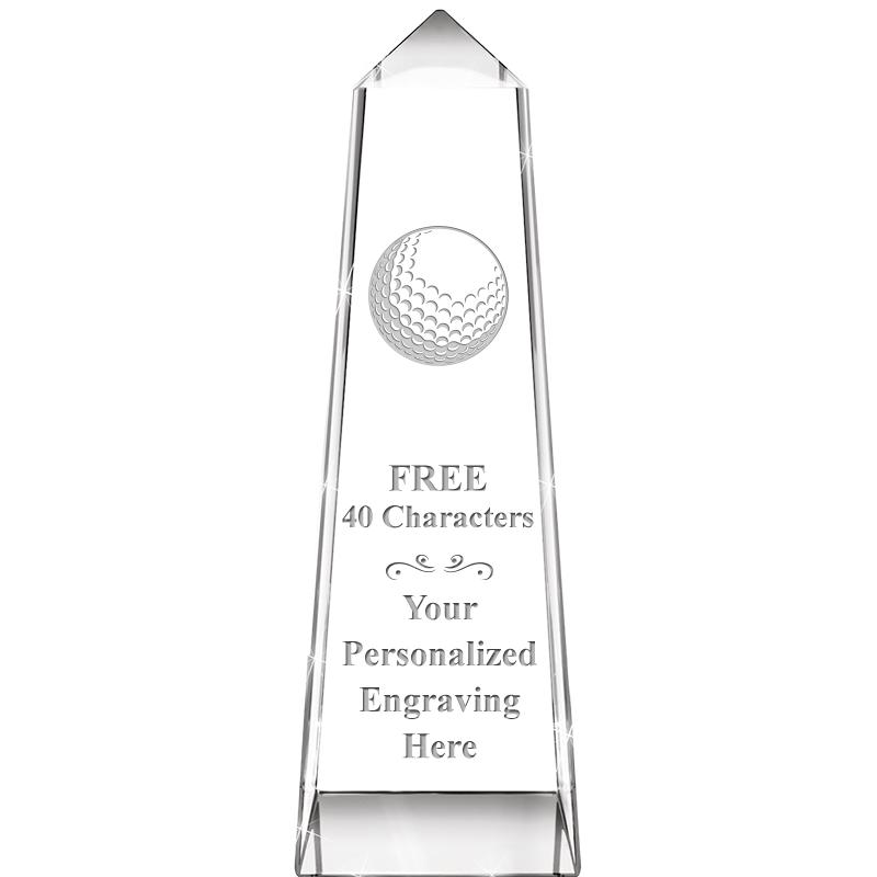 7" CRYSTAL SUMMIT MONUMENT