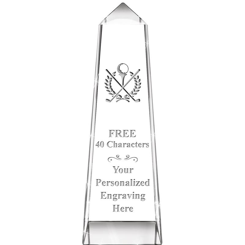 7" CRYSTAL SUMMIT MONUMENT