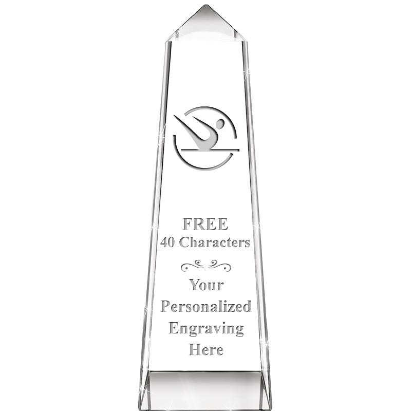 7" CRYSTAL SUMMIT MONUMENT