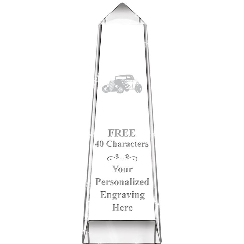 7" CRYSTAL SUMMIT MONUMENT