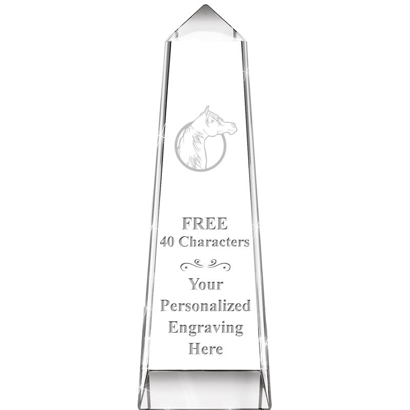 7" CRYSTAL SUMMIT MONUMENT