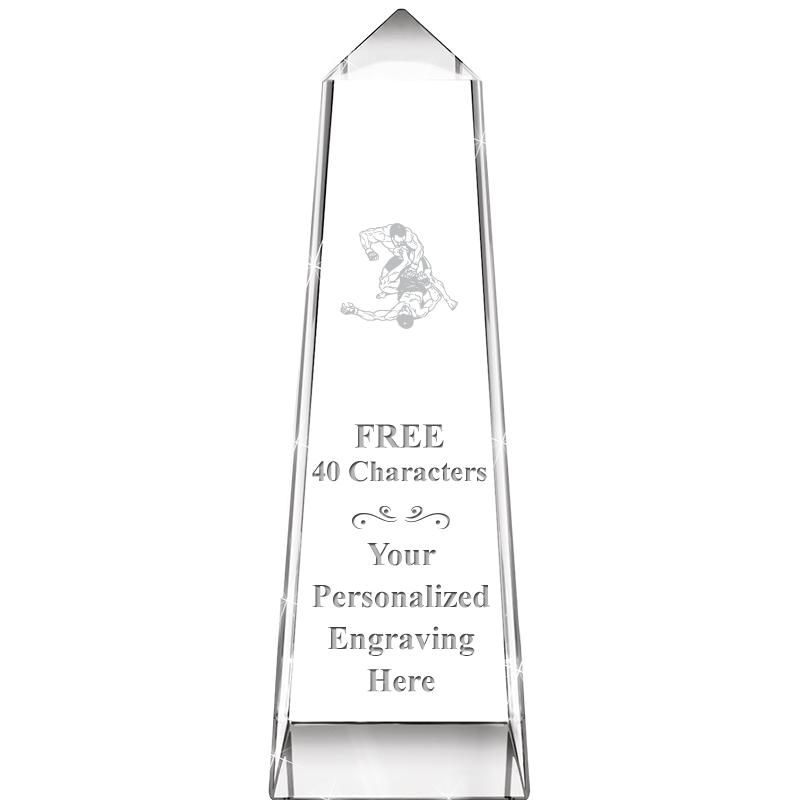 7" CRYSTAL SUMMIT MONUMENT