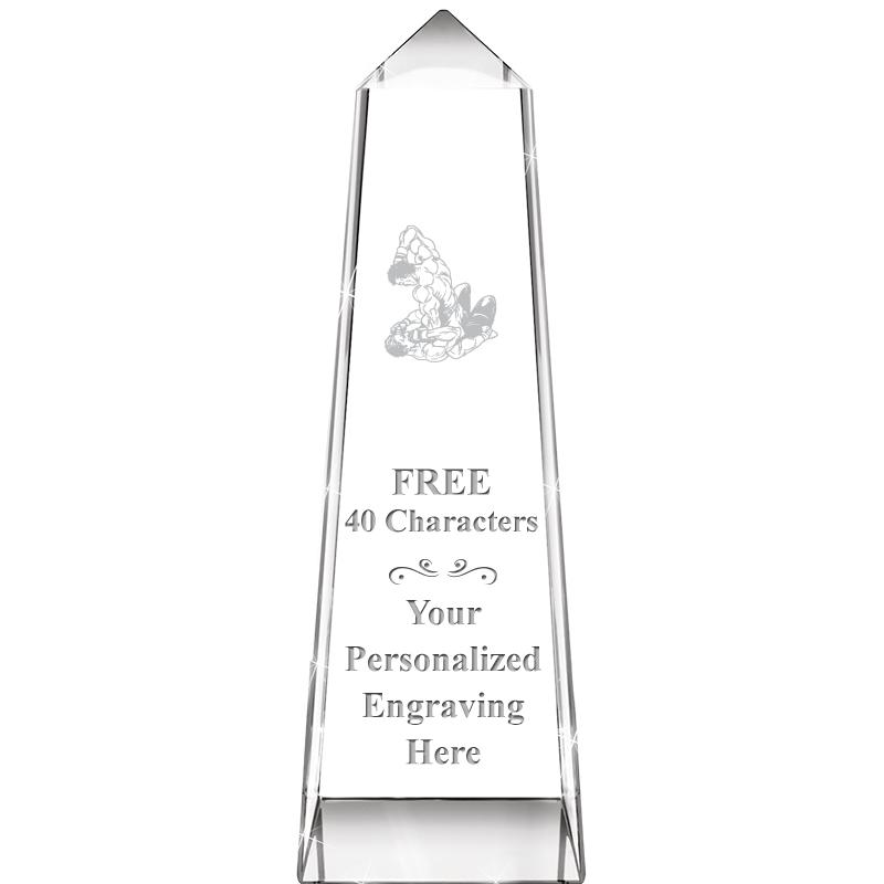 7" CRYSTAL SUMMIT MONUMENT