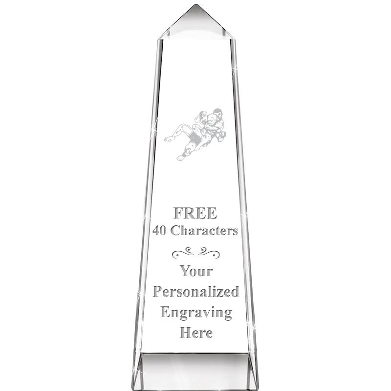 7" CRYSTAL SUMMIT MONUMENT