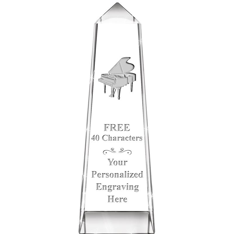 7" CRYSTAL SUMMIT MONUMENT