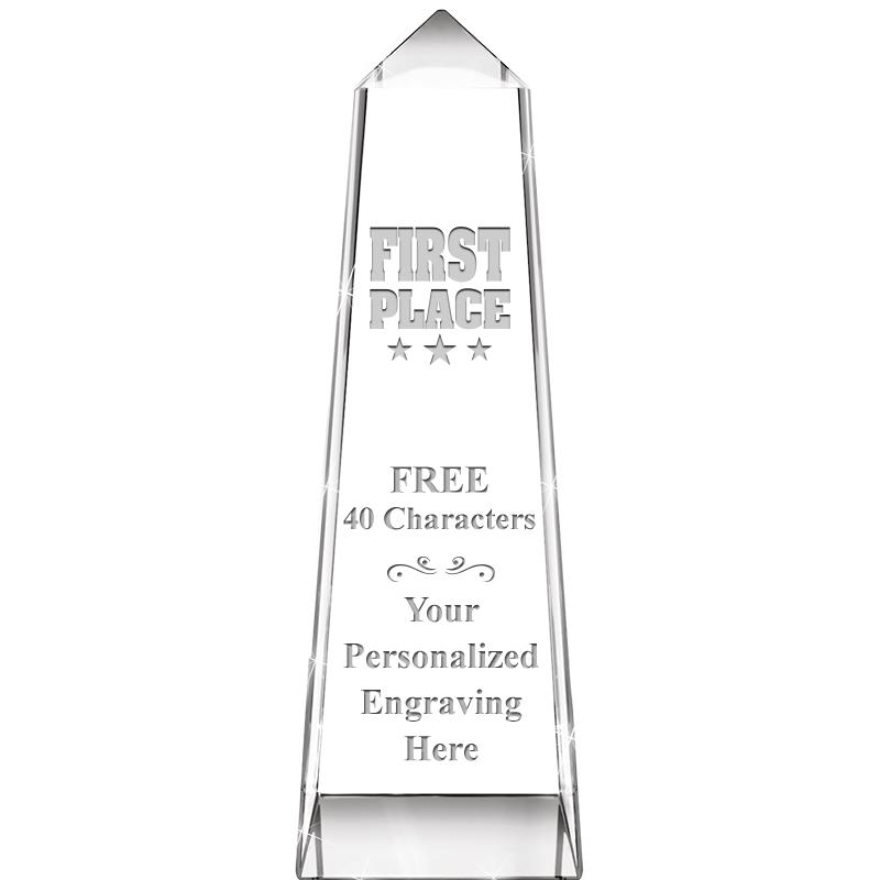 7" CRYSTAL SUMMIT MONUMENT