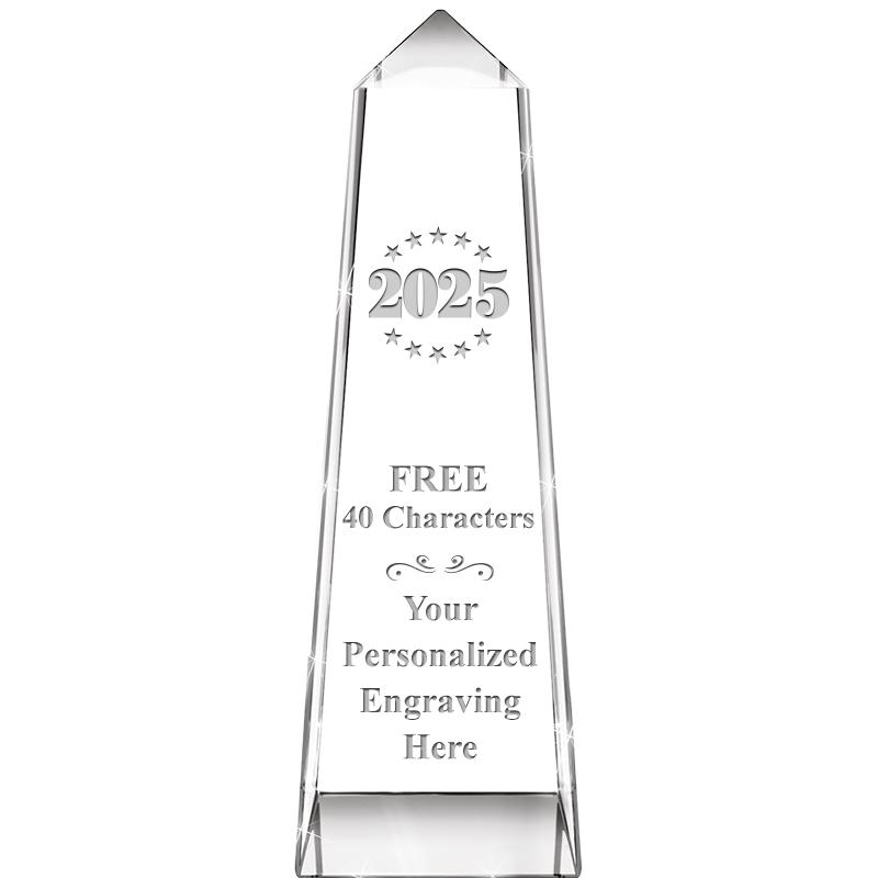 7" CRYSTAL SUMMIT MONUMENT