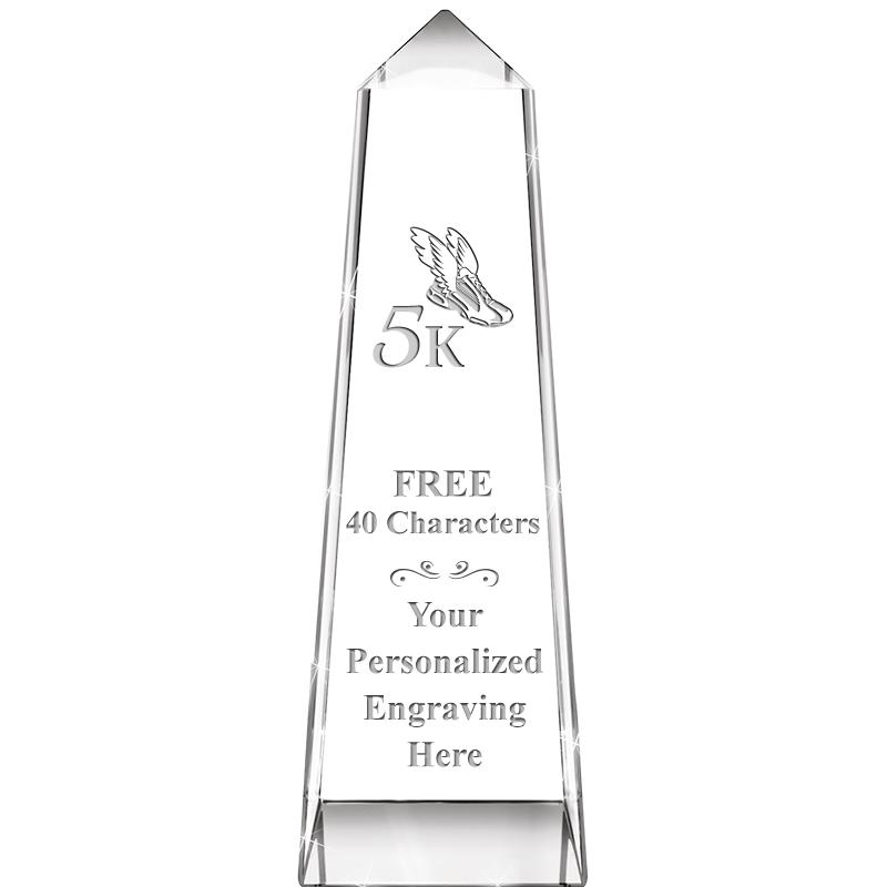 7" CRYSTAL SUMMIT MONUMENT