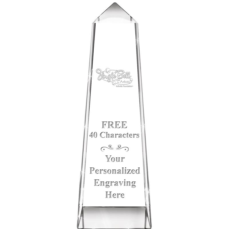 7" CRYSTAL SUMMIT MONUMENT