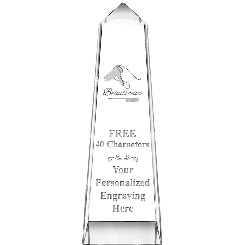 7" CRYSTAL SUMMIT MONUMENT