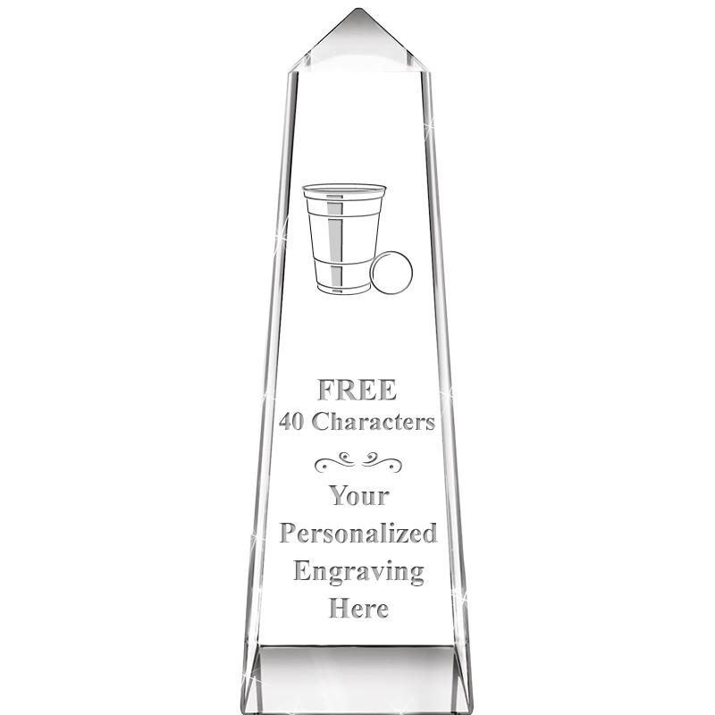 7" CRYSTAL SUMMIT MONUMENT