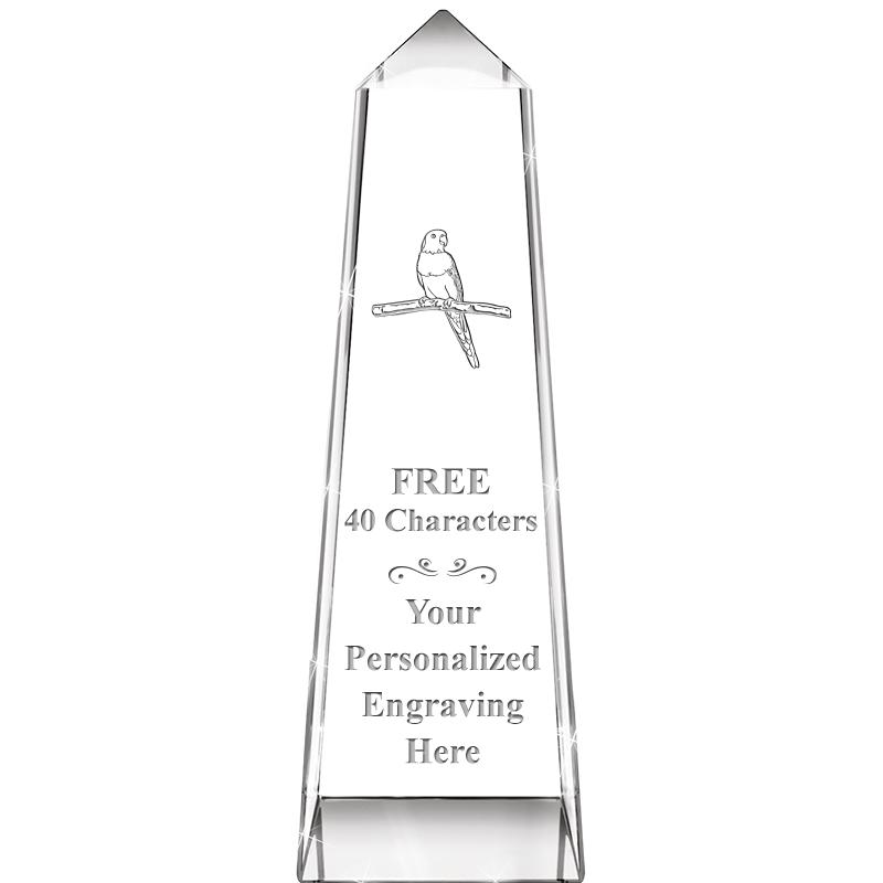 7" CRYSTAL SUMMIT MONUMENT