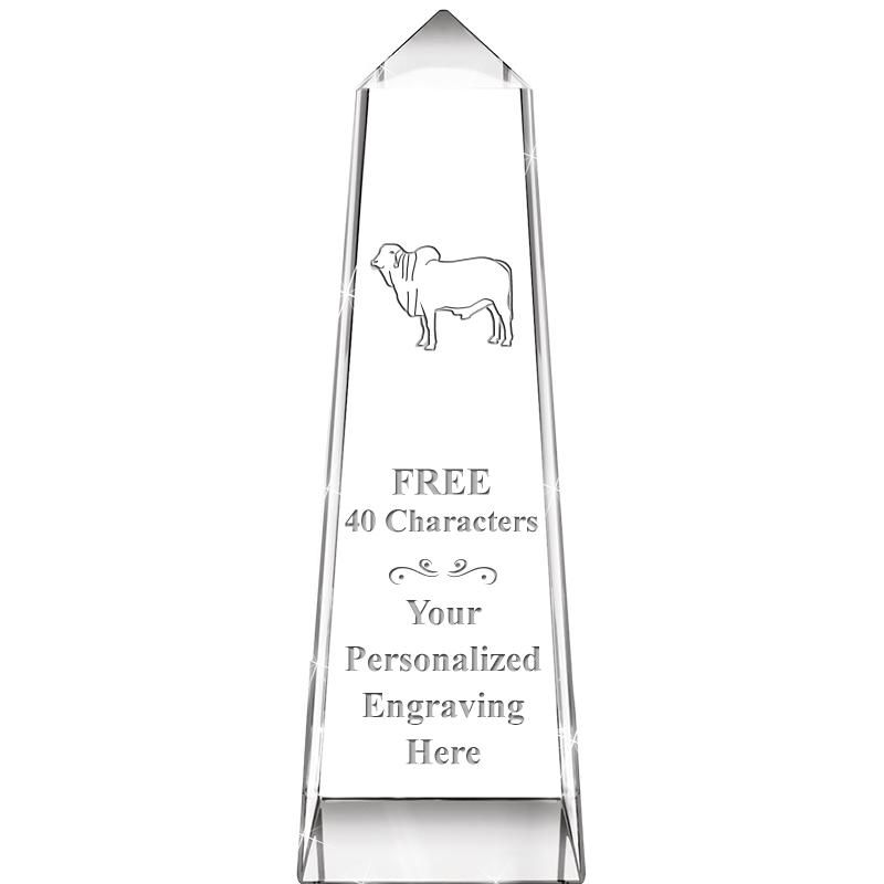 7" CRYSTAL SUMMIT MONUMENT