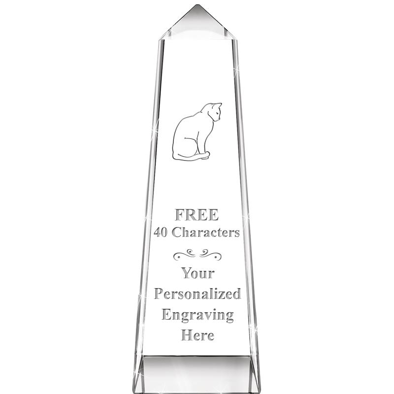 7" CRYSTAL SUMMIT MONUMENT