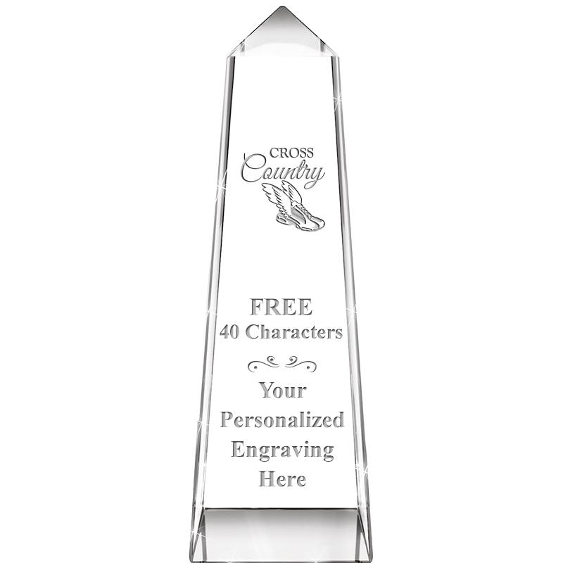 7" CRYSTAL SUMMIT MONUMENT