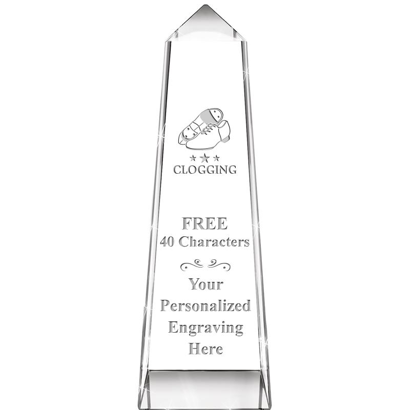 7" CRYSTAL SUMMIT MONUMENT