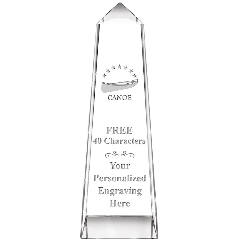 7" CRYSTAL SUMMIT MONUMENT