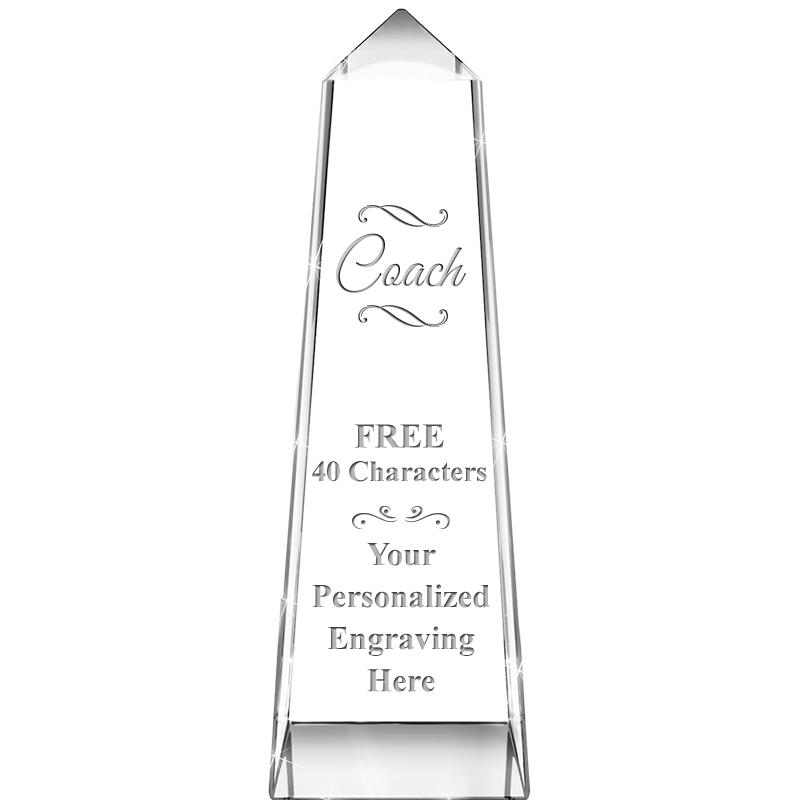 7" CRYSTAL SUMMIT MONUMENT