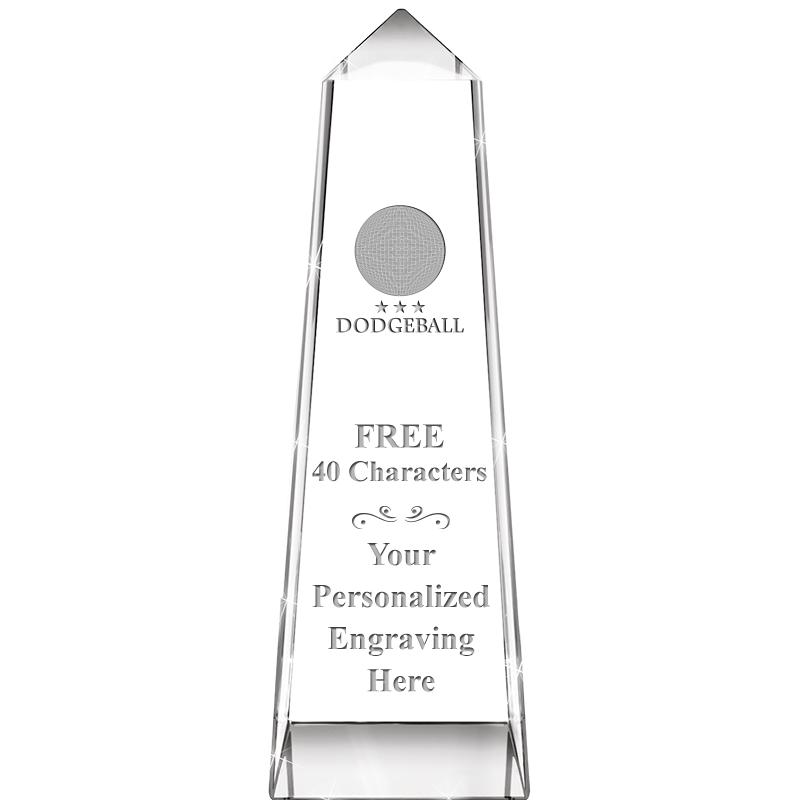 7" CRYSTAL SUMMIT MONUMENT