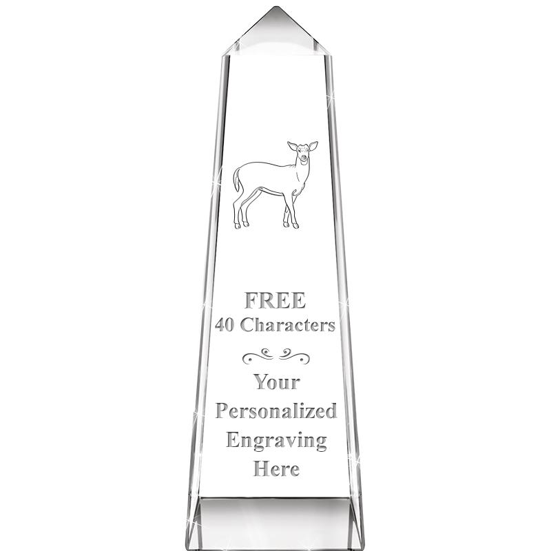 7" CRYSTAL SUMMIT MONUMENT