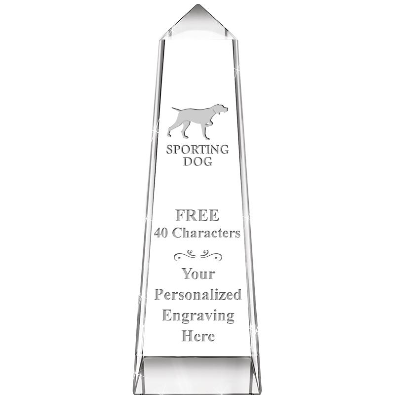 7" CRYSTAL SUMMIT MONUMENT