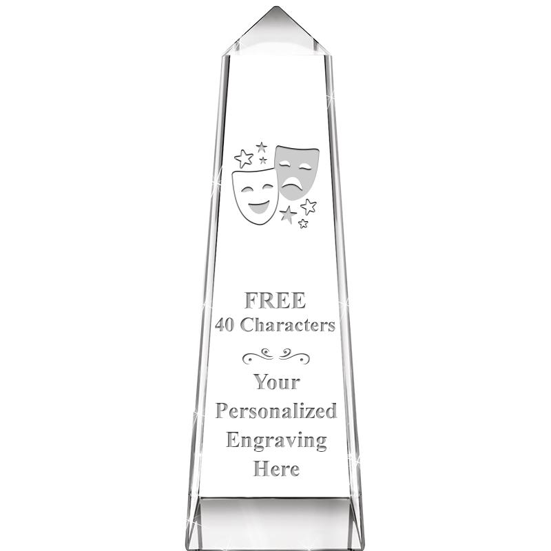 7" CRYSTAL SUMMIT MONUMENT