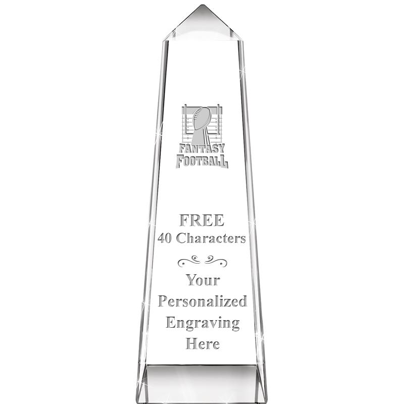 7" CRYSTAL SUMMIT MONUMENT