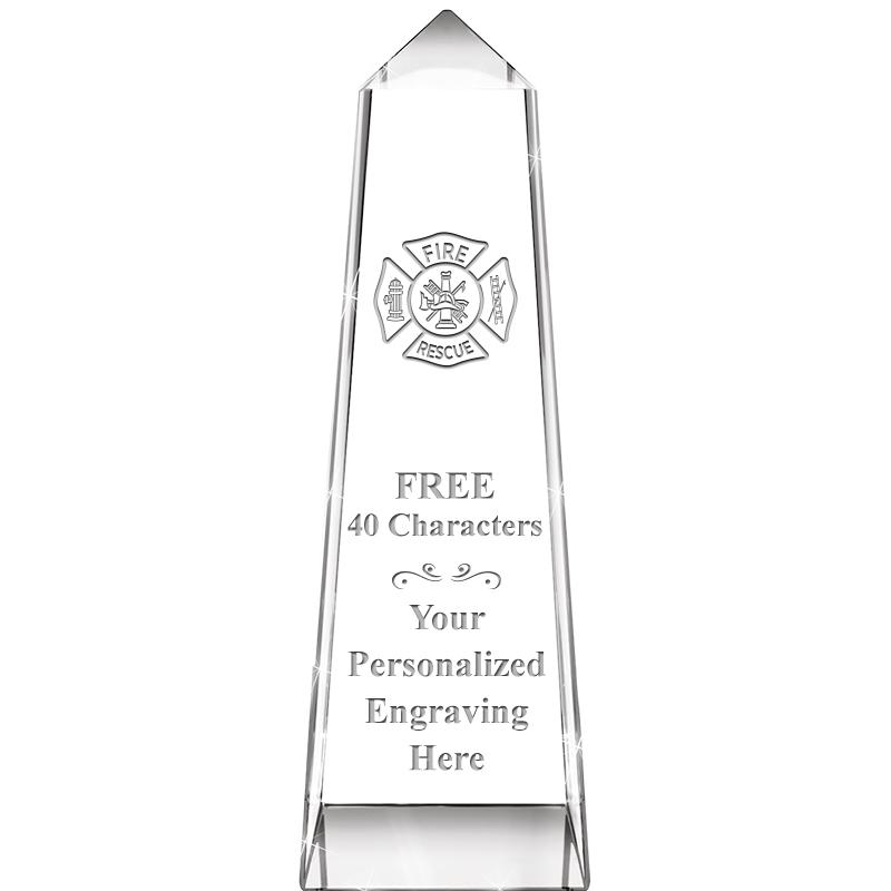 7" CRYSTAL SUMMIT MONUMENT