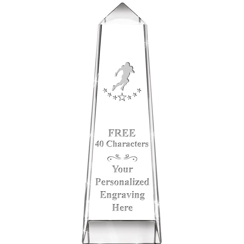 7" CRYSTAL SUMMIT MONUMENT