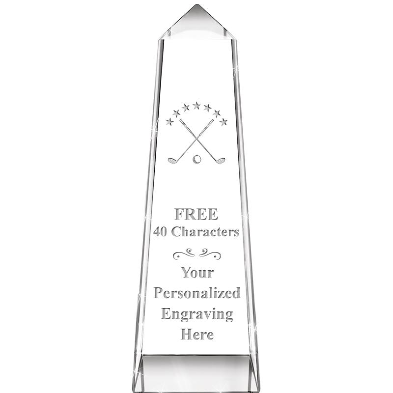 7" CRYSTAL SUMMIT MONUMENT