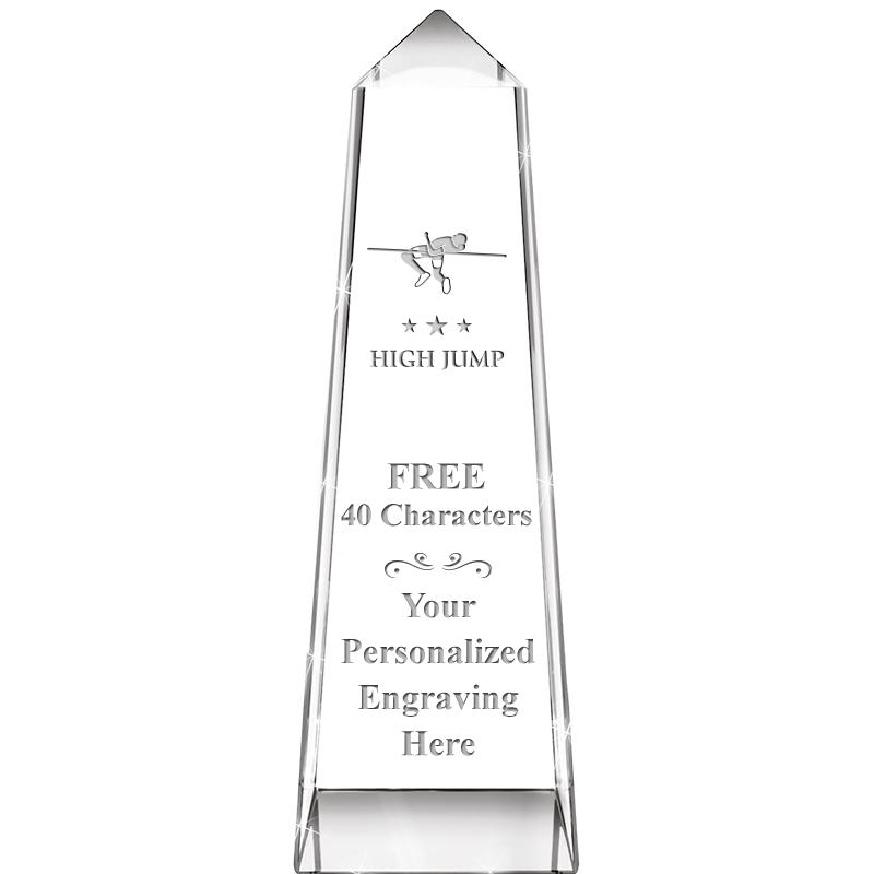 7" CRYSTAL SUMMIT MONUMENT