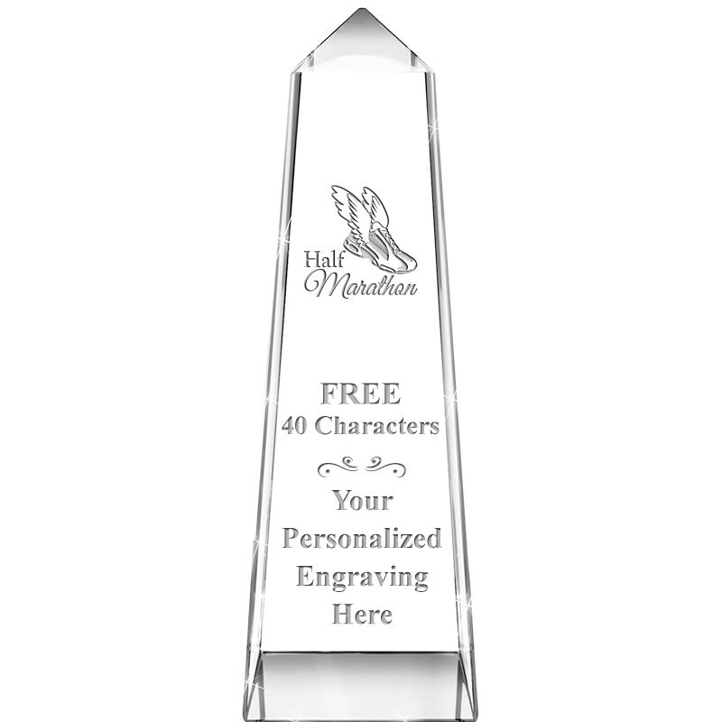 7" CRYSTAL SUMMIT MONUMENT