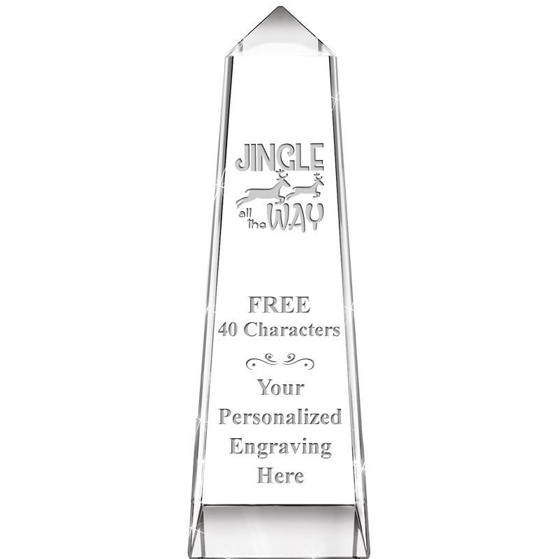 7" CRYSTAL SUMMIT MONUMENT