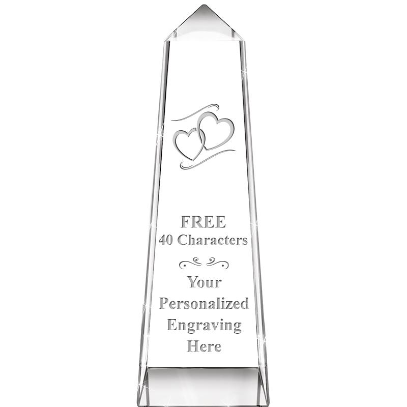 7" CRYSTAL SUMMIT MONUMENT