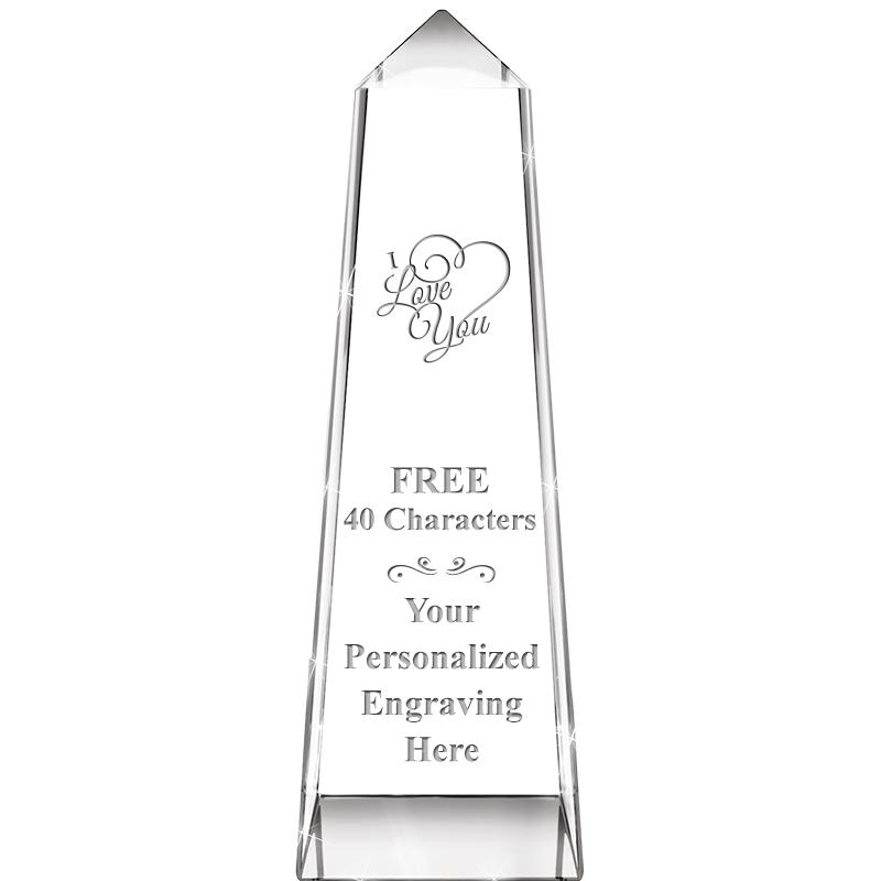 7" CRYSTAL SUMMIT MONUMENT