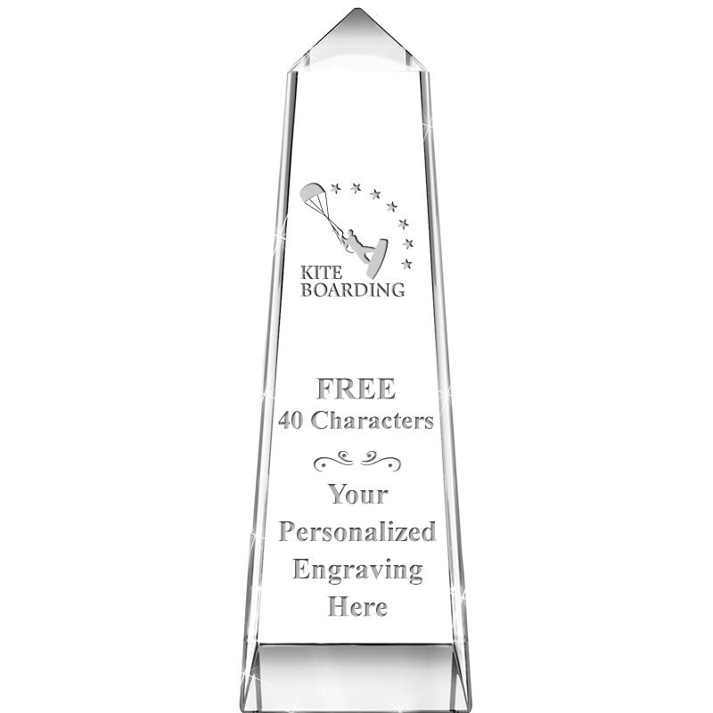 7" CRYSTAL SUMMIT MONUMENT