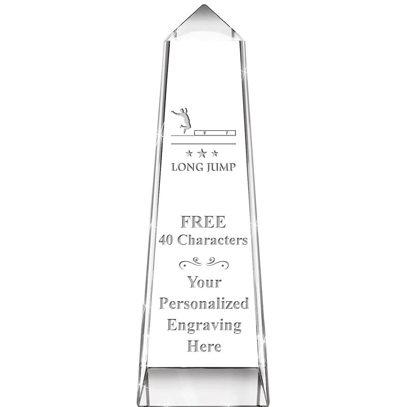 7" CRYSTAL SUMMIT MONUMENT