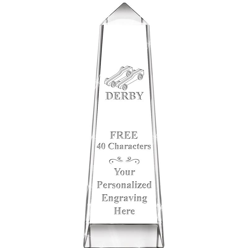 7" CRYSTAL SUMMIT MONUMENT